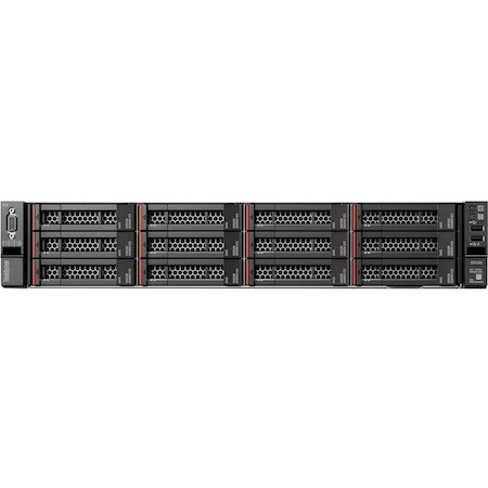 Lenovo ThinkSystem SR590 7X99A07BAU 2U Rack Server - 1 Xeon Silver 4210 2.20 GHz - 16 GB RAM - 12Gb/s SAS, Serial ATA/600 Controller