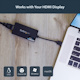 StarTech.com USB 3.0 to HDMI Adapter, 4K 30Hz UHD, USB to HDMI Display Adapter, External Video/Graphics Card for Mac & Windows
