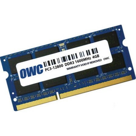 OWC RAM Module for Notebook, Desktop PC - 4 GB (1 x 4GB) - DDR3-1600/PC3-12800 DDR3 SDRAM - 1600 MHz - CL11 - 1.35 V