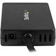 StarTech.com USB-C to Ethernet Adapter? Gigabit? 3 Port USB C to USB Hub and Power Adapter? Thunderbolt 3 Compatible