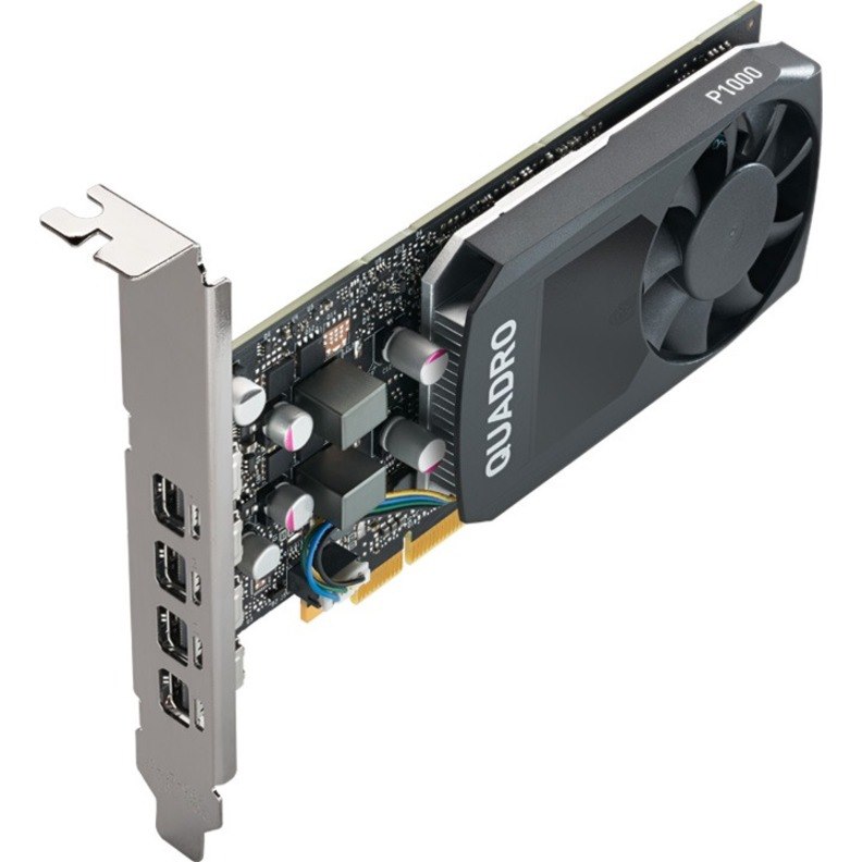 PNY NVIDIA Quadro P1000 Graphic Card - 4 GB GDDR5 - Low-profile