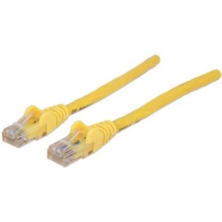 Network Patch Cable, Cat6A, 30m, Yellow, Copper, S/FTP, LSOH / LSZH, PVC, RJ45, Gold Plated Contacts, Snagless, Booted, Lifetime Warranty, Polybag