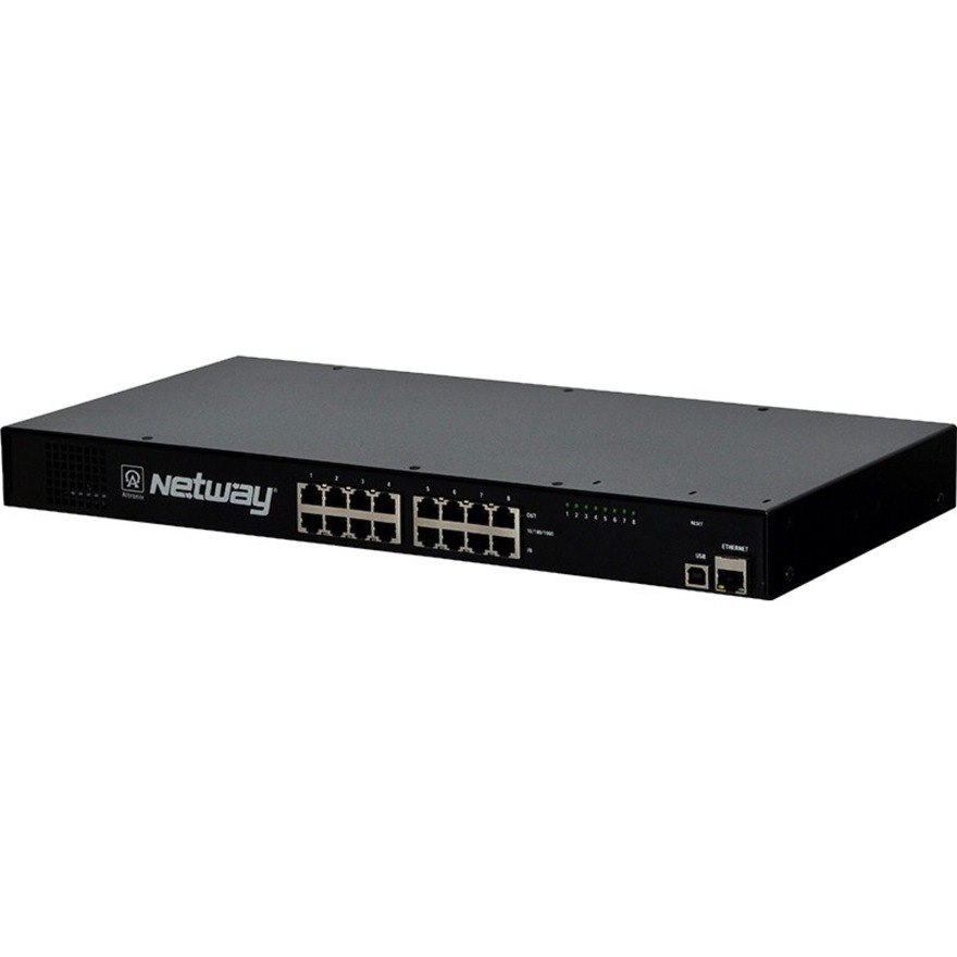 Altronix 8-Port Managed 802.3bt Midspan Injecto