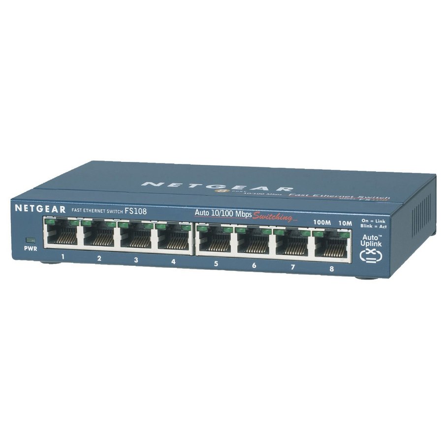 Netgear ProSafe FS108 Ethernet Switch