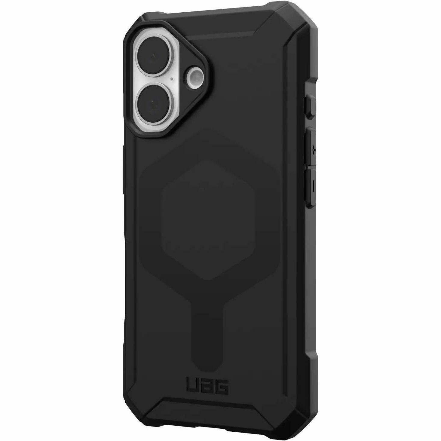 Urban Armor Gear Essential Armor iPhone 16 Case - Black