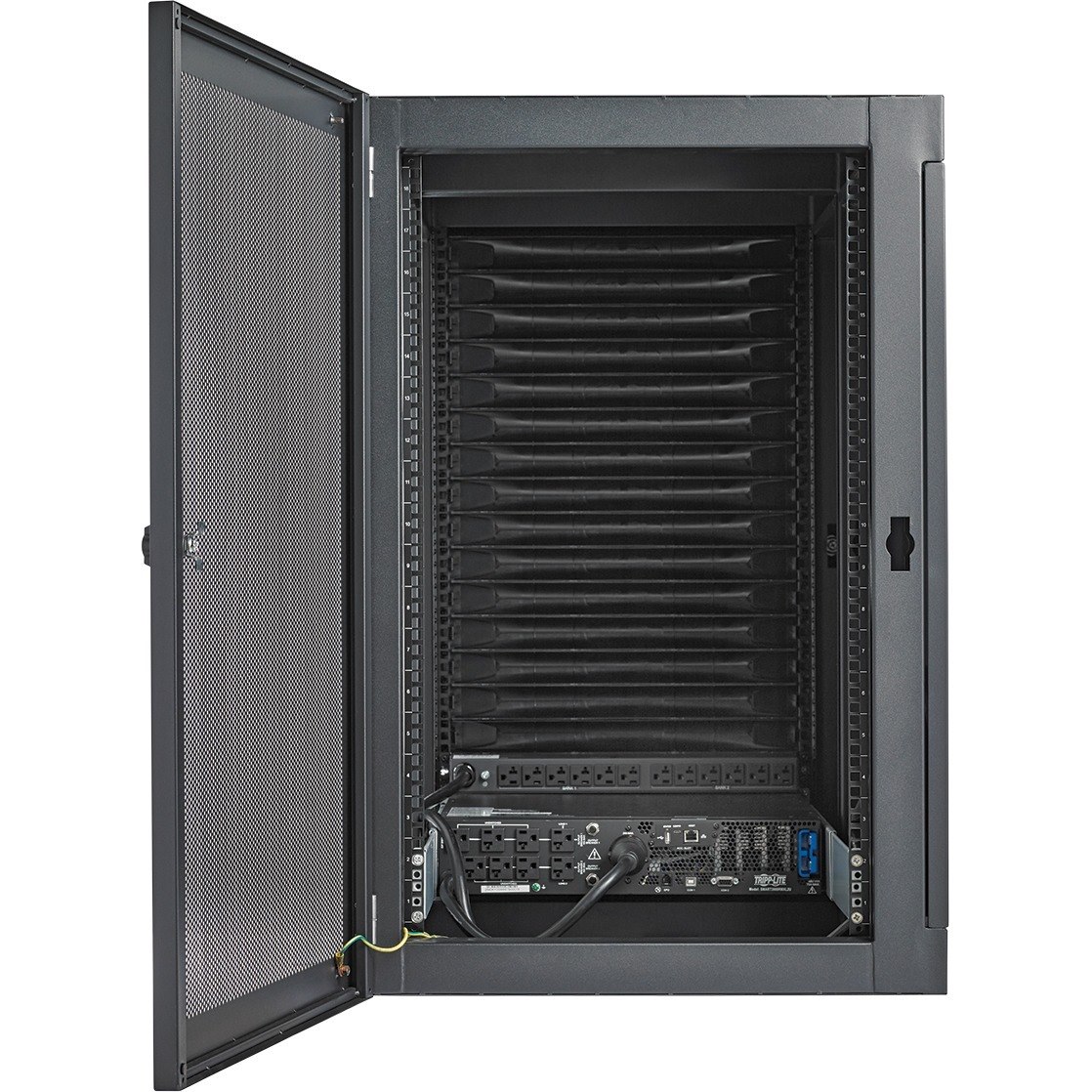 Tripp Lite by Eaton EdgeReady&trade; Micro Data Center - 15U, Heavy-Duty, Wall-Mount, 3 kVA UPS, Network Management and PDU, 230V Kit