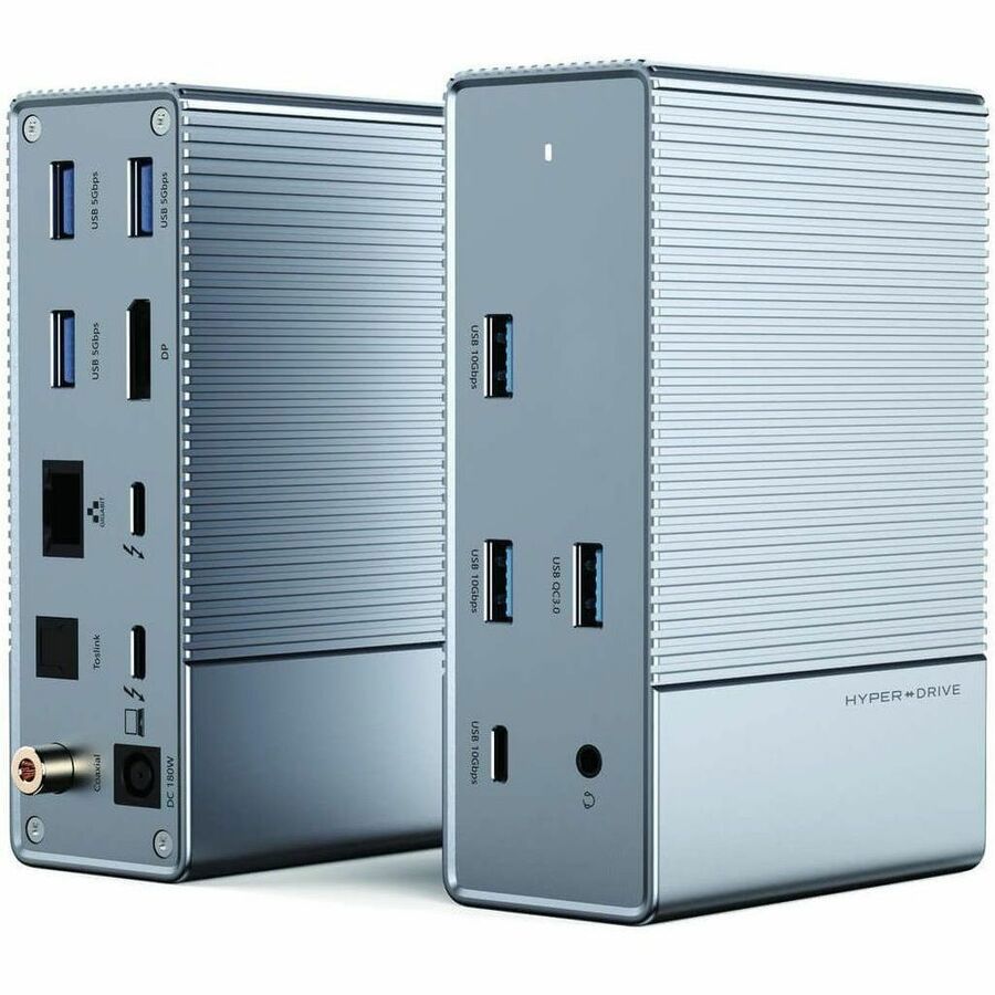 Targus HyperDrive Gen2 - Dockingstation - Thunderbolt 3 - DP, Thunderbolt - 1GbE - 180 Watt - Europa