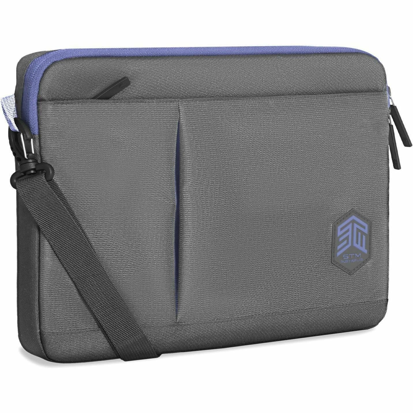 STM Goods Blazer Rugged Carrying Case (Sleeve) for 38.1 cm (15") to 40.6 cm (16") Apple MacBook Pro - Grey