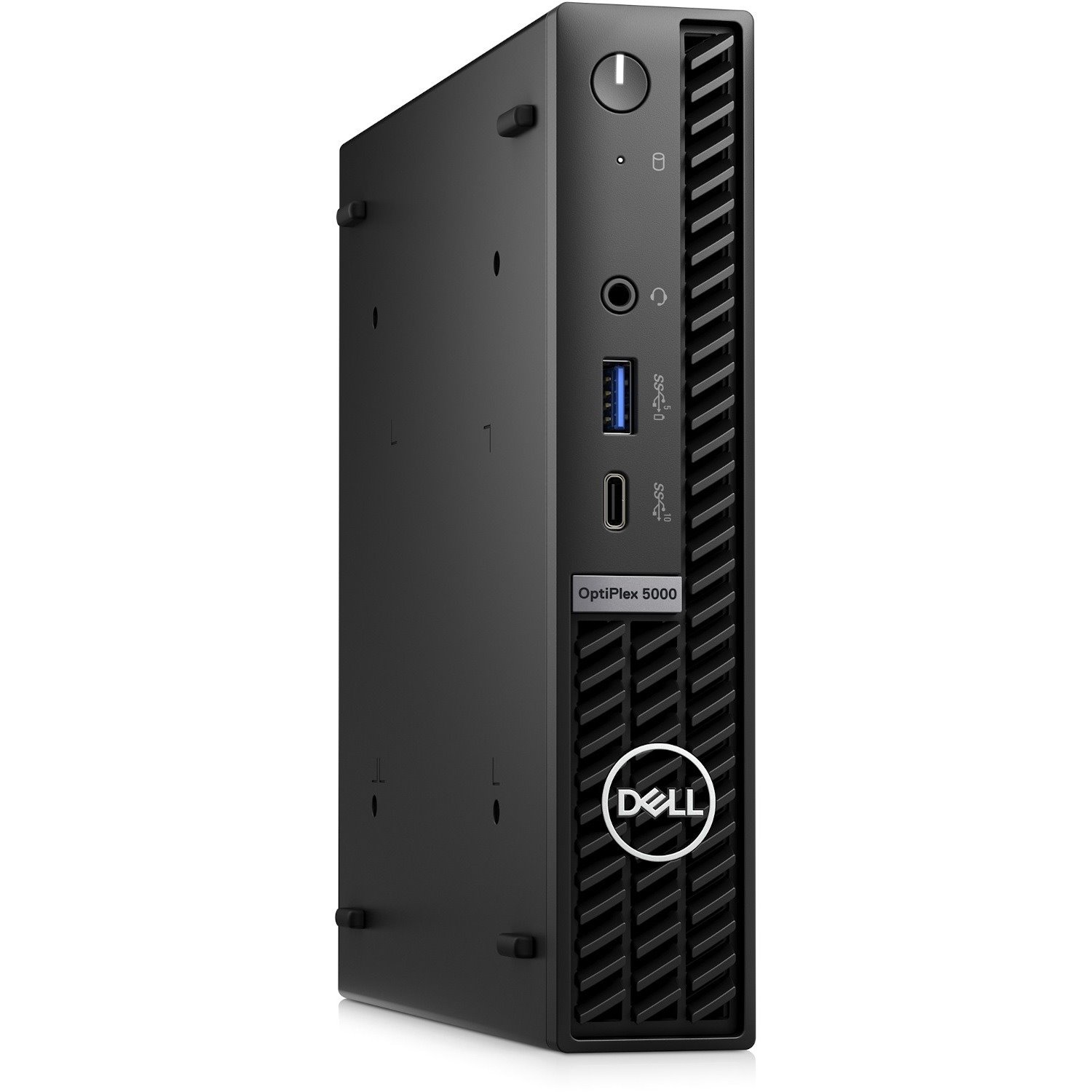 Dell OptiPlex 5000 Desktop Computer - Intel Core i5 12th Gen i5-12500T - vPro Technology - 16 GB - 256 GB SSD - Micro PC - Black