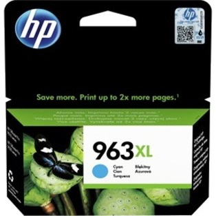 HP 963XL Original High Yield Inkjet Ink Cartridge - Cyan Pack
