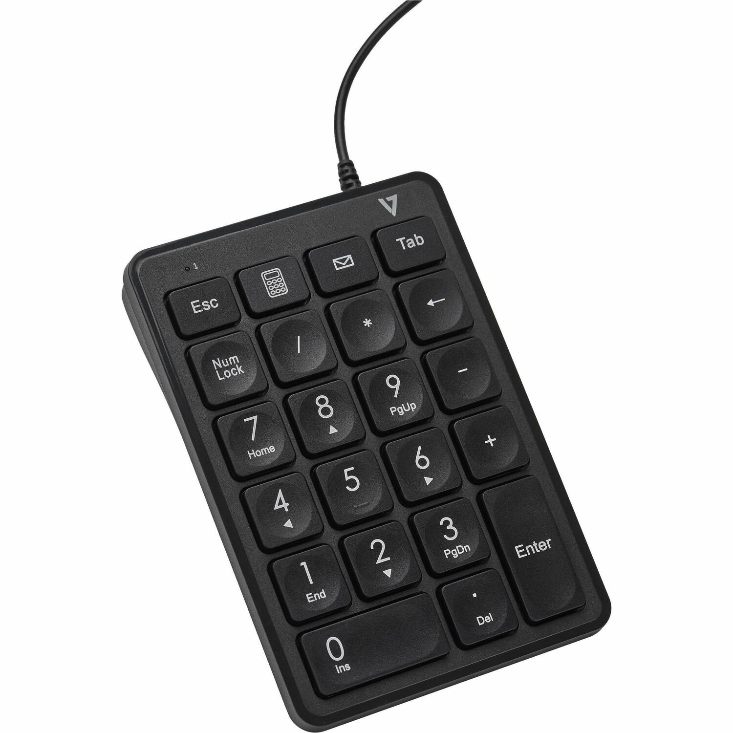 V7 KP350V7 KP350 USB Wired Numeric Keypad - 22 Key