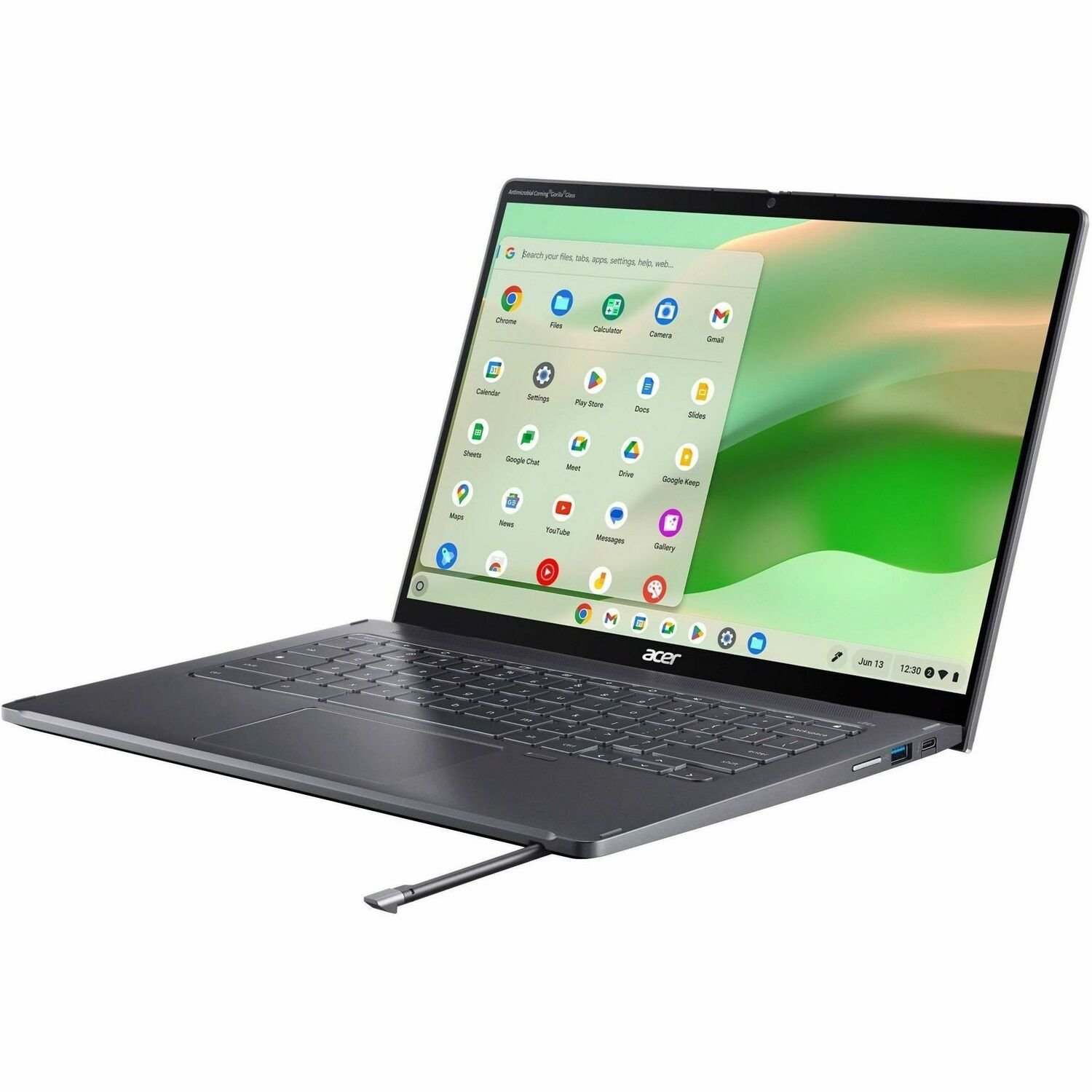 Acer Chromebook Spin 714 CP714-2WN CP714-2WN-53TY 14" Touchscreen Convertible 2 in 1 Chromebook - WUXGA - Intel Core i5 13th Gen i5-1335U - 16 GB - 256 GB SSD - English (US) Keyboard - Steel Gray