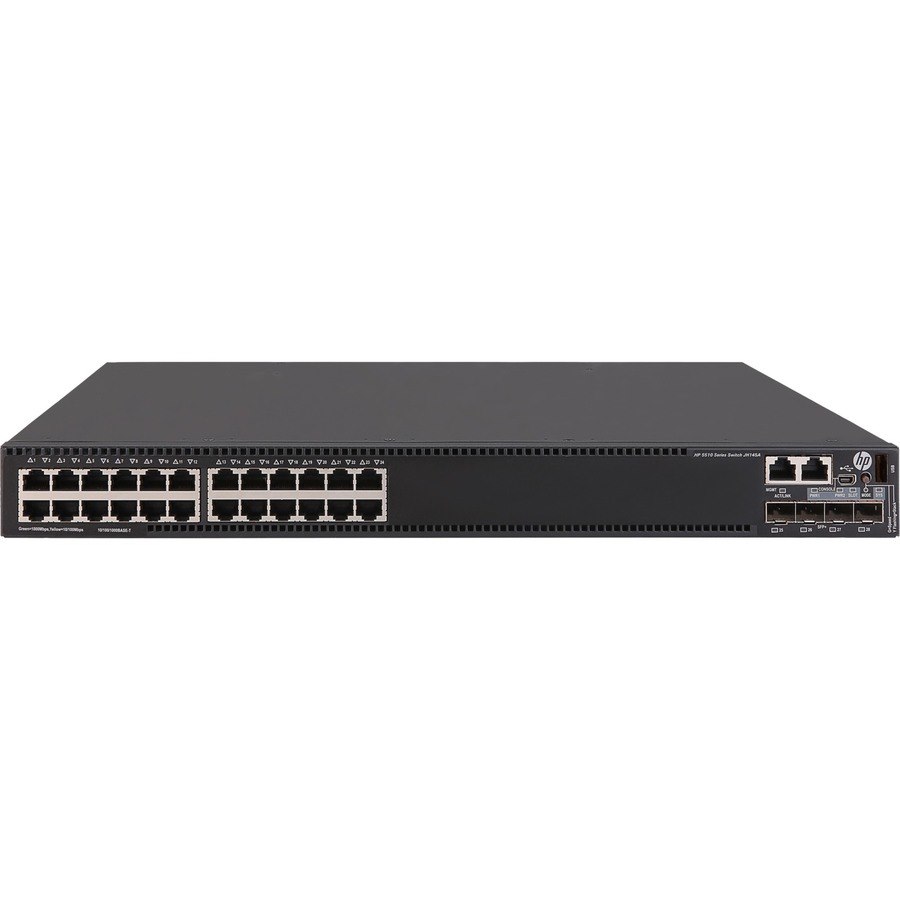 HPE 5510 24G 4SFP+ HI 1-slot Switch