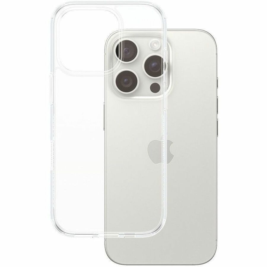 PanzerGlass ® HardCase Transparent iPhone 16 Pro Mobiele Telefoon Behuizingen Hoes Transparant ** New Retail **