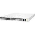 HPE Instant On 1960 48 Ports Manageable Ethernet Switch - 10 Gigabit Ethernet, Gigabit Ethernet - 10GBase-T, 10GBase-X, 10/100/1000Base-T