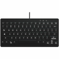 TG3 Electronics TG3 Black 78 Key White Backlit Low Profile