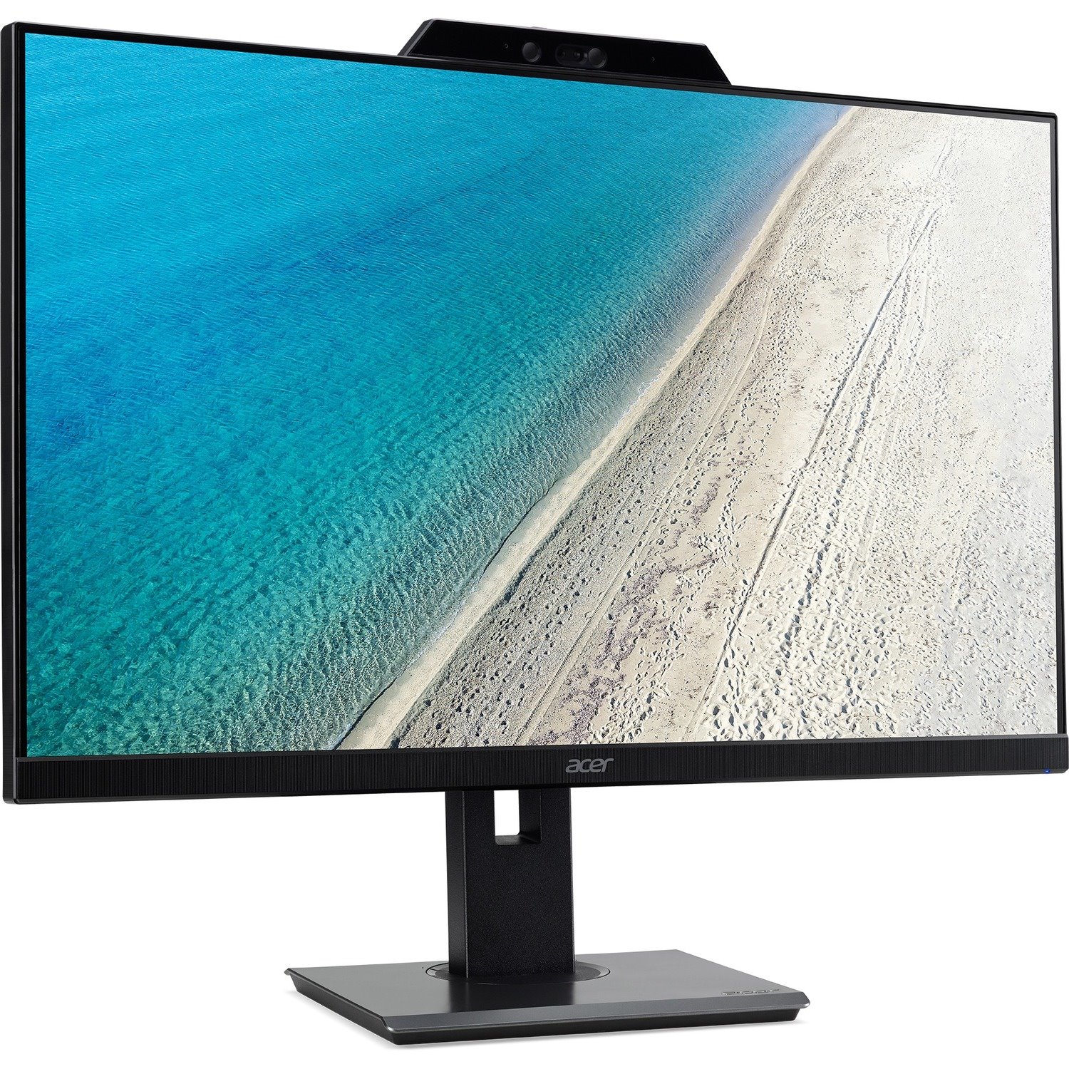 Acer B247Y D Webcam Full HD LCD Monitor - 16:9 - Black