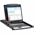 Eaton Tripp Lite Series NetDirector 16-Port 1U Rack-Mount Console IP KVM Switch with 19 in. LCD, French Keyboard