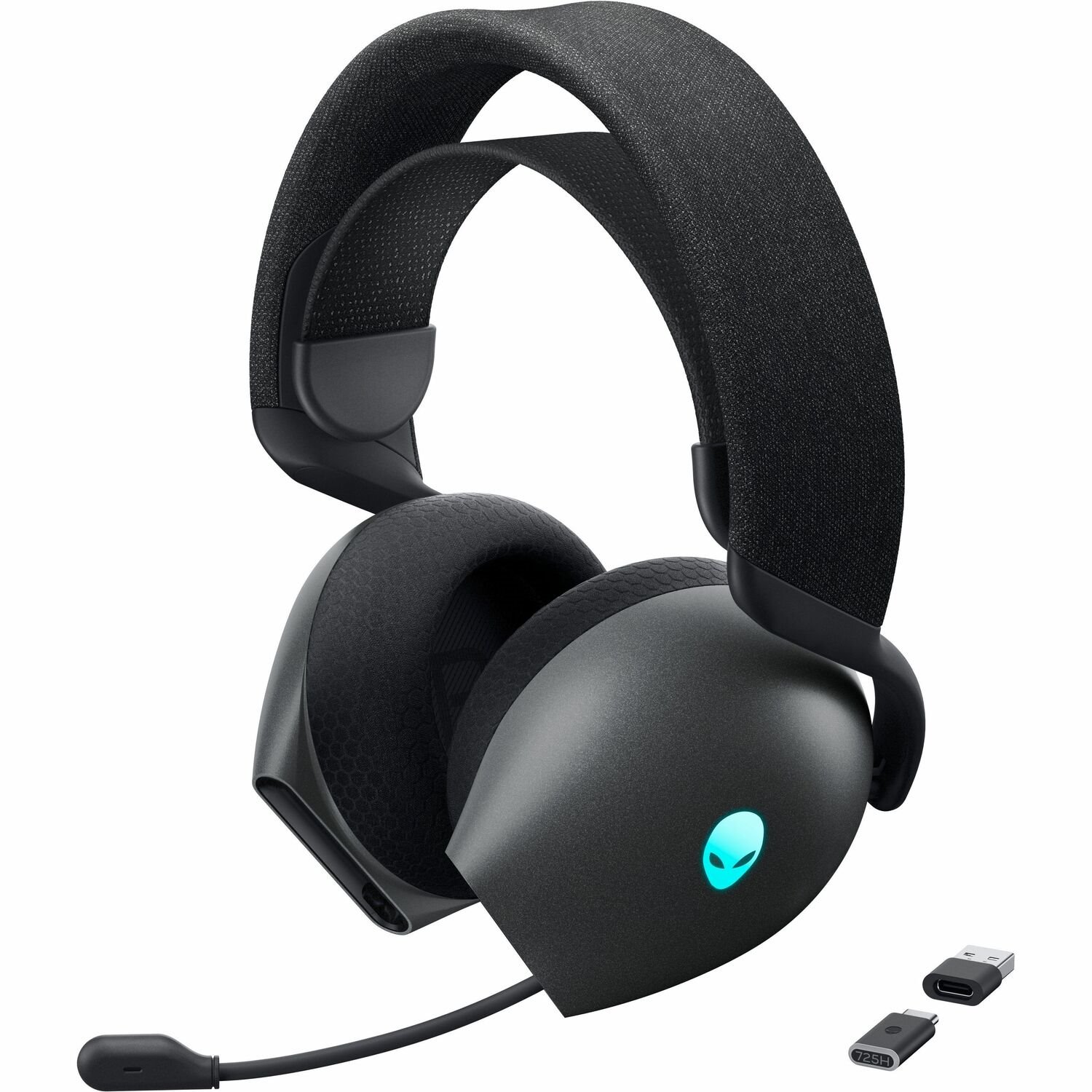 Alienware AW725H Wired/Wireless Over-the-head, Over-the-ear, On-ear Stereo Gaming Headset