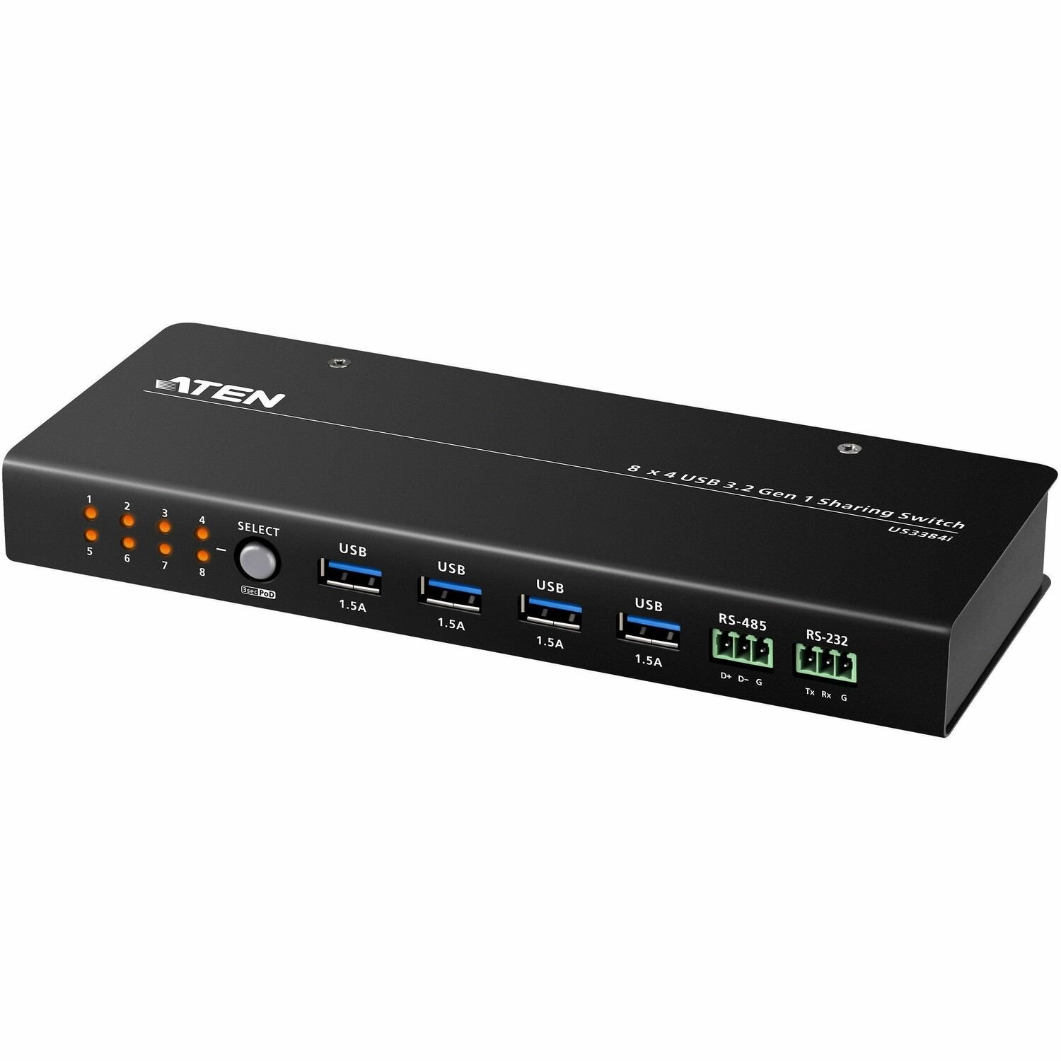 ATEN 8 x 4 USB 3.2 Gen 1 Sharing Switch