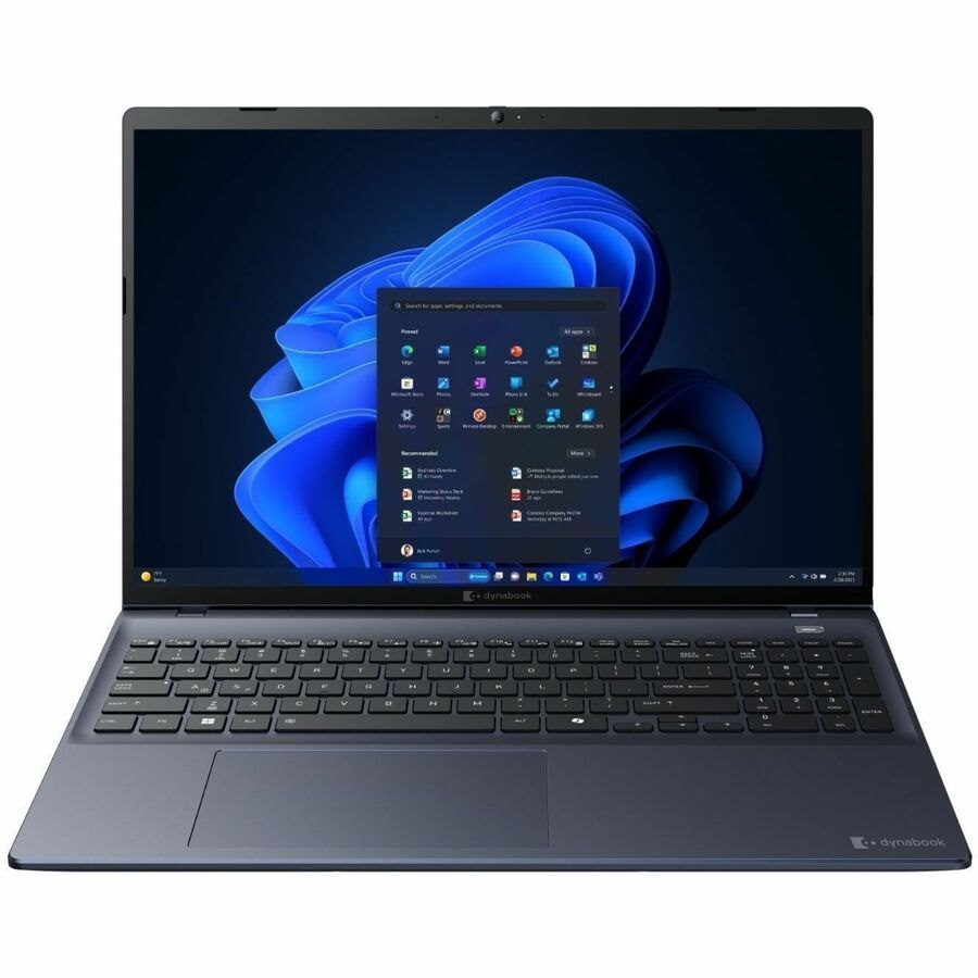 Dynabook Tecra A60-M 16" Notebook - WUXGA - Intel Core Ultra 7 155H - 32 GB - 1 TB SSD - Dark Blue