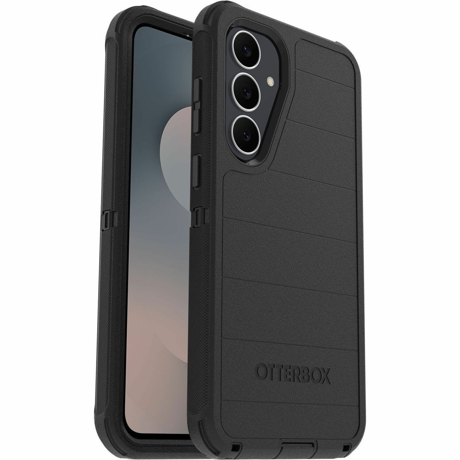 OtterBox Defender Series Pro Case voor Samsung Galaxy S25 FE Smartphone - Reliëf - Zwart - Detailhandel