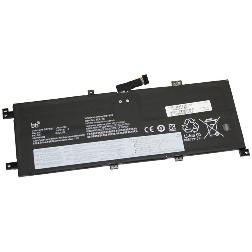 BTI 02DL030-BTI 4-CELL 15.36V LI-ION BATTERY 02DL030, 5B10W13935, SB10T83119, SB10T83178, 02DL031, L18C4P90