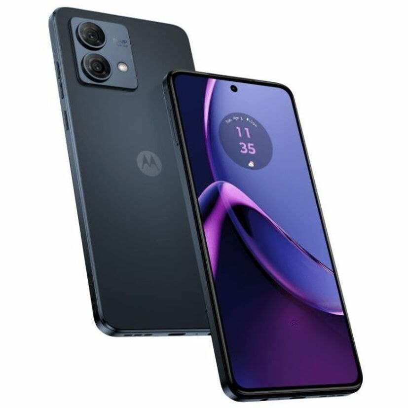 Motorola Mobility moto g84 5G 256 GB Smartphone - 6.5" P-OLED Full HD Plus 2400 x 1080 - Octa-core (Kryo 660 GoldDual-core (2 Core) 2.20 GHz + Kryo 660 Silver Hexa-core (6 Core) 1.70 GHz - 12 GB RAM - Android 13 - 5G - Midnight Blue