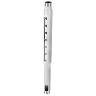 Chief 2-3' Adjustable Extension Column - 1 inch Increments - White