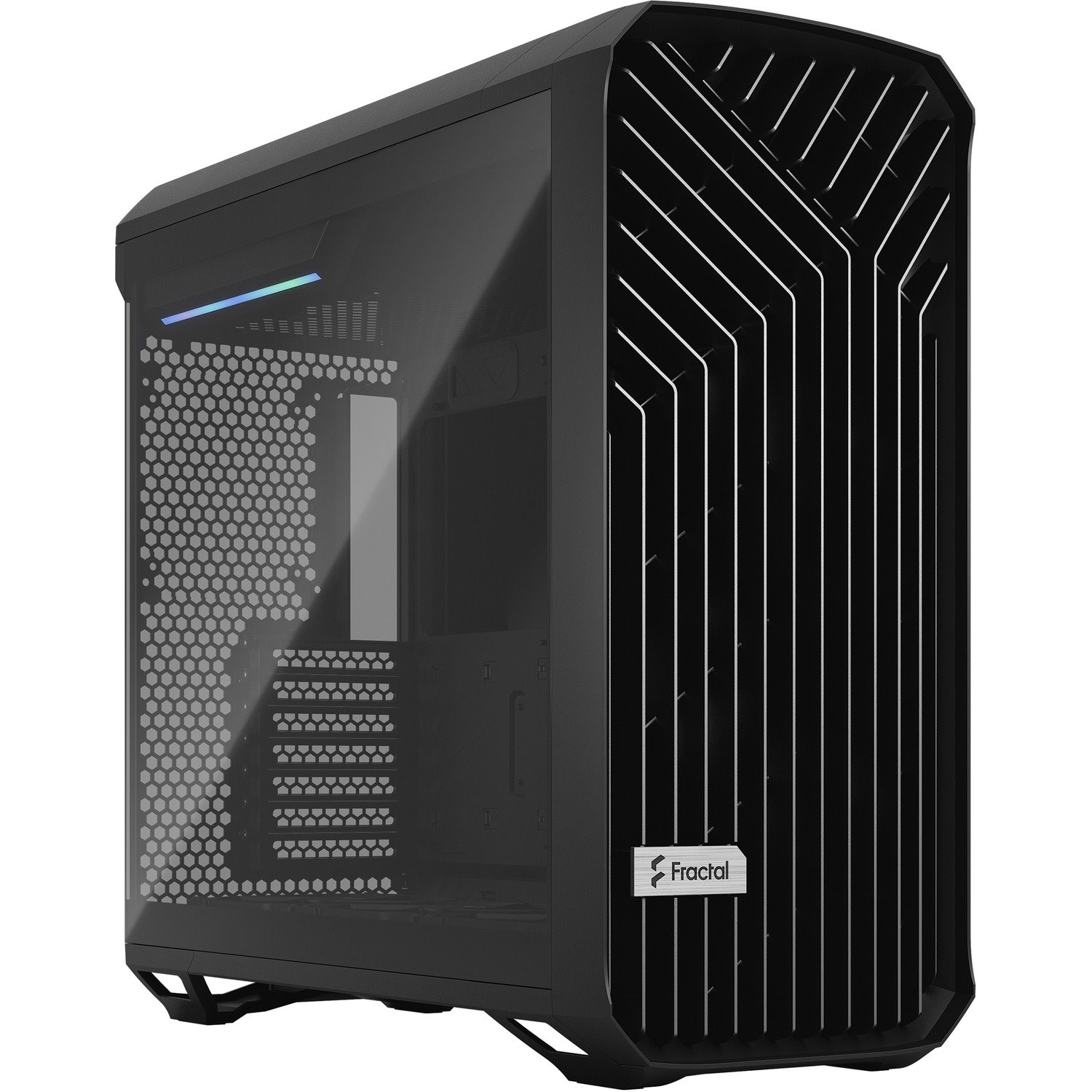 Fractal Design Torrent Computer Case - ATX Motherboard Supported - Tempered Glass, Steel - Black