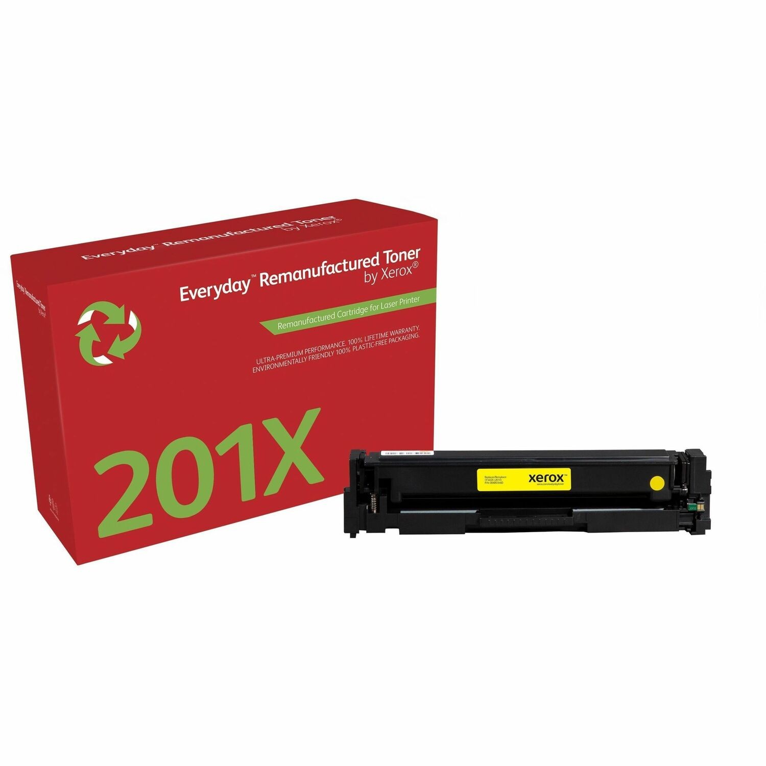 Xerox Hoog Rendement Laser Tonercartridge (CF402X) - Geel - 1 / Pak
