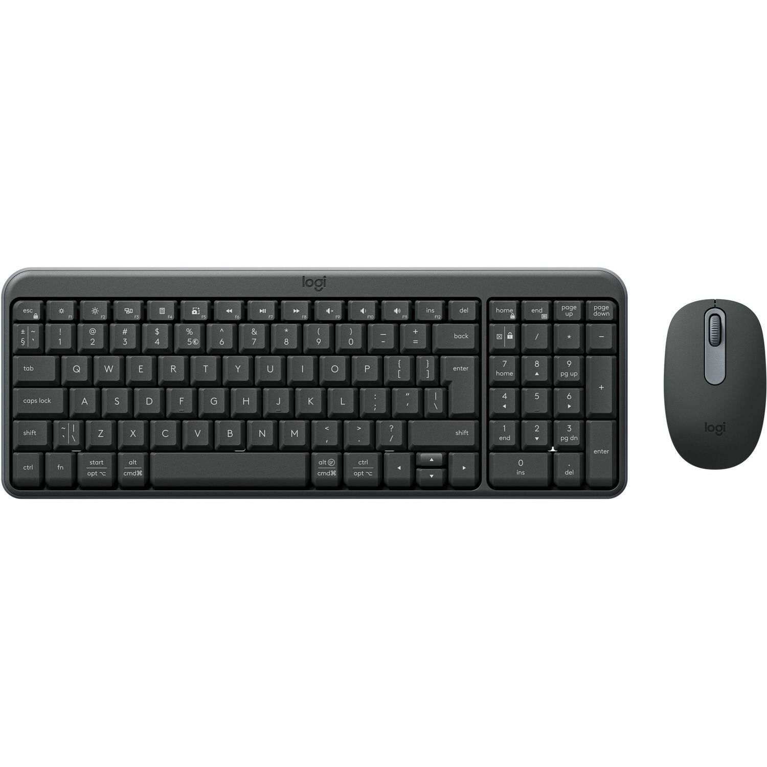 Logitech MK250 Toetsenbord en muis - QWERTY - Engels (US)