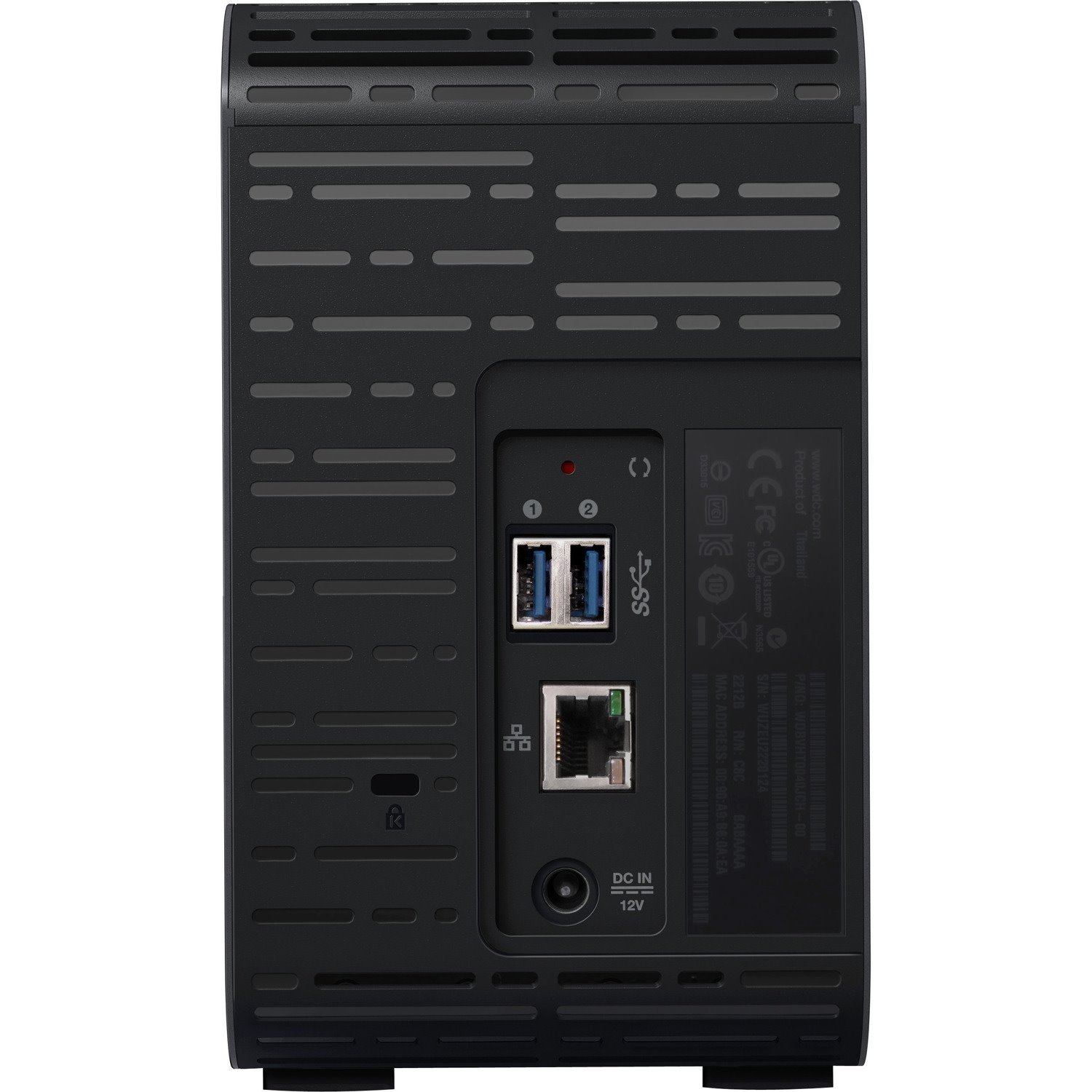 WD My Cloud EX2 Ultra WDBVBZ0080JCH 2 x Total Bays NAS Storage System - 8 TB HDD - Marvell Armada 385 385 Dual-core (2 Core) 1.30 GHz - 1 GB RAM - DDR3 SDRAM Desktop