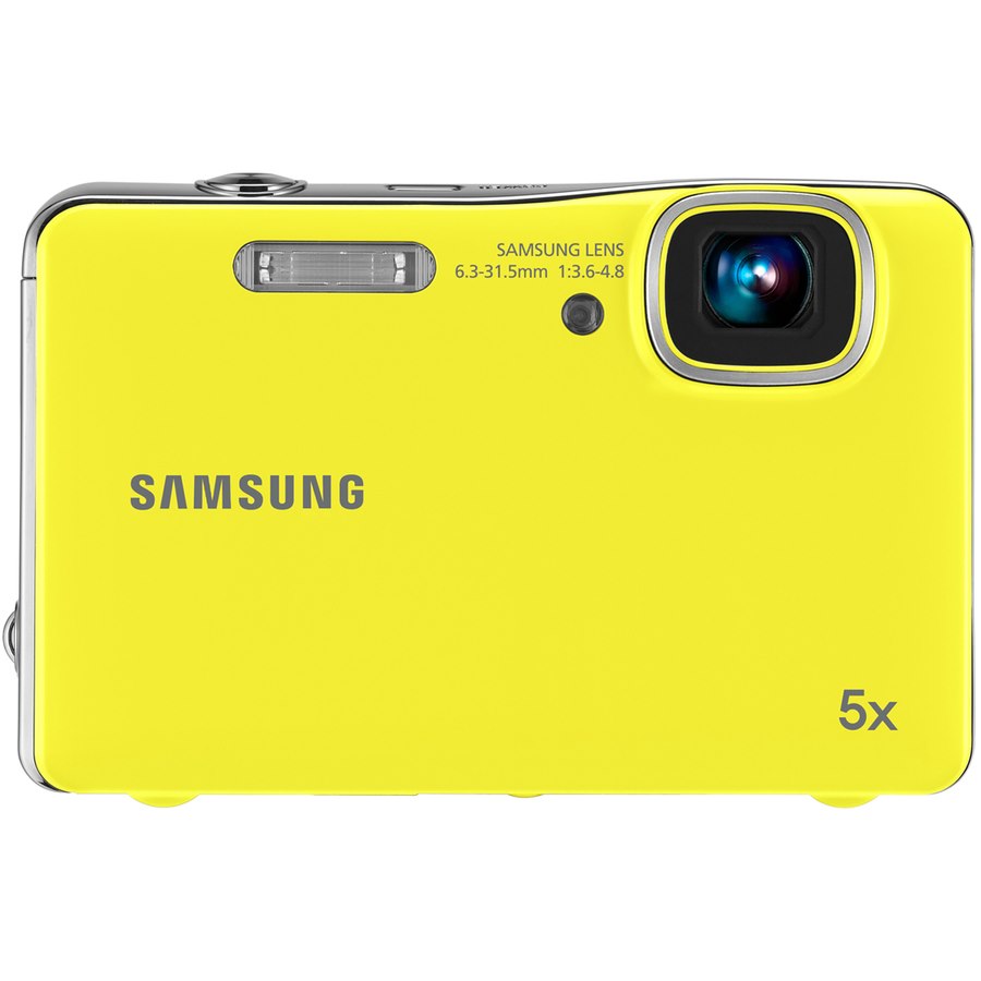 Samsung WP10 12.2 Megapixel Compact Camera - Yellow