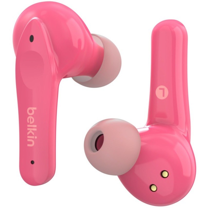 Belkin SOUNDFORM Nano True Wireless Earbud Stereo Earset - Pink