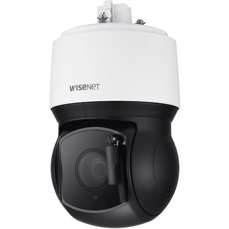 Wisenet XNP-6400RW 2 Megapixel Indoor/Outdoor Full HD Network Camera - Color, Monochrome - Dome - White, Black