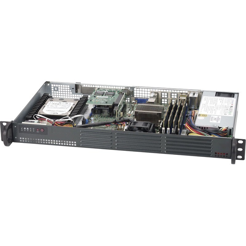 Supermicro SuperServer 5018D-LN4T 1U Rack-mountable Server - 1 Pentium D1508 2.20 GHz - Serial ATA/600 Controller