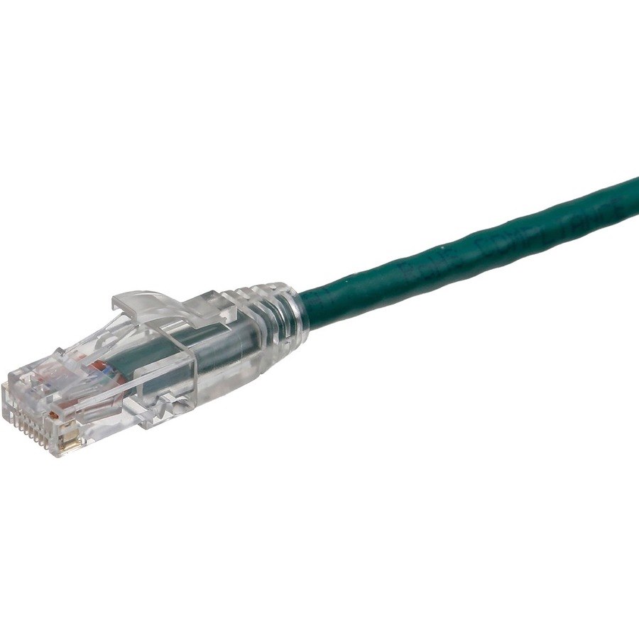 Axiom 18-INCH CAT6 UTP 550mhz Patch Cable Snagless Molded Boot (Green)