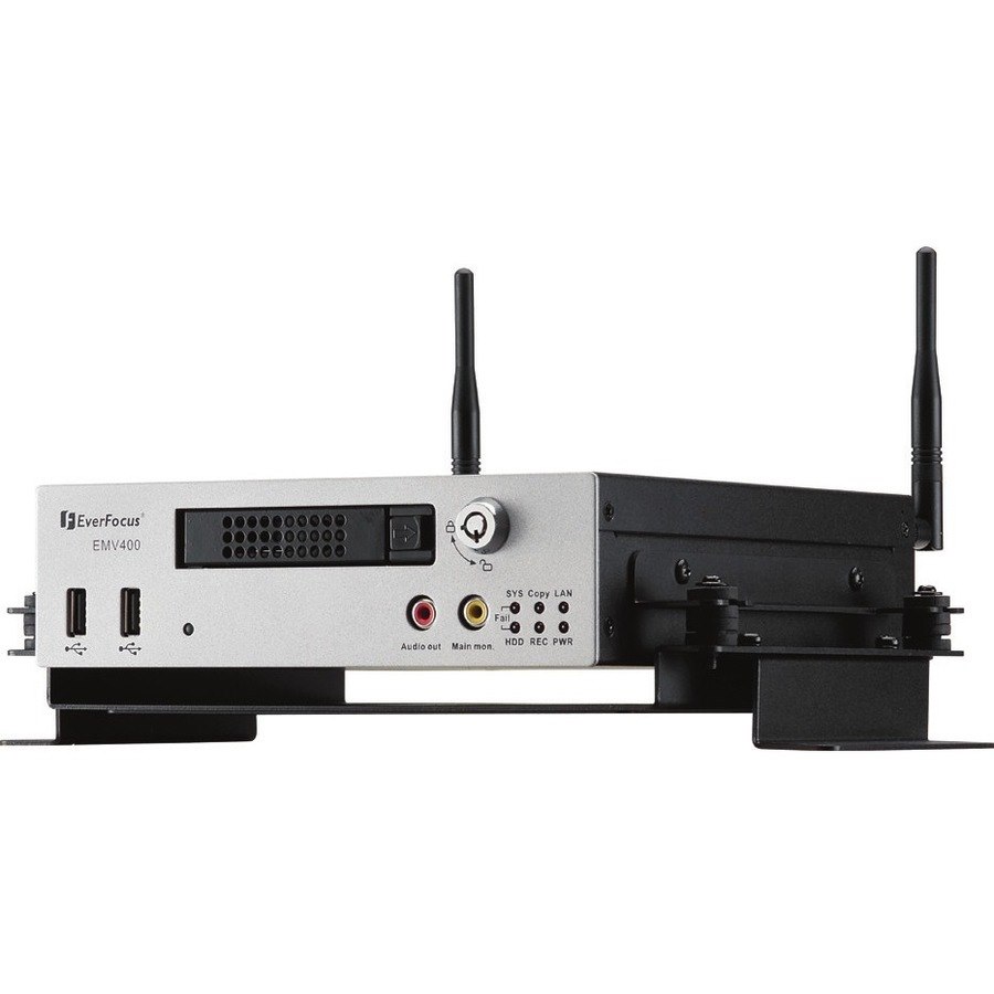 EverFocus Compact 4 Channel Hot-Swap H.264 Mobile Digital Video Recorder