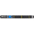 Eaton Metered Input rack PDU, 1U, L6-20P input, 10 ft cord, Single-phase, 100-240V, Outlets: (8) C13 Outlet grip