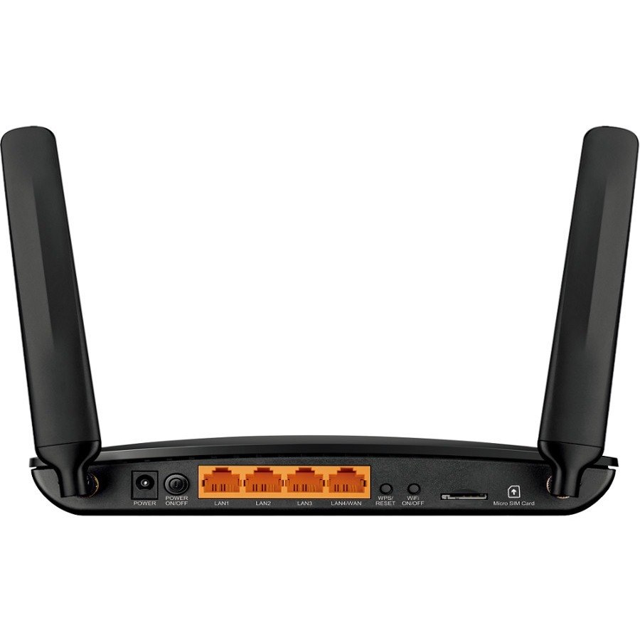 TP-Link TL-MR150 Wi-Fi 4 IEEE 802.11b/g/n 1 SIM Cellular Modem/Wireless Router