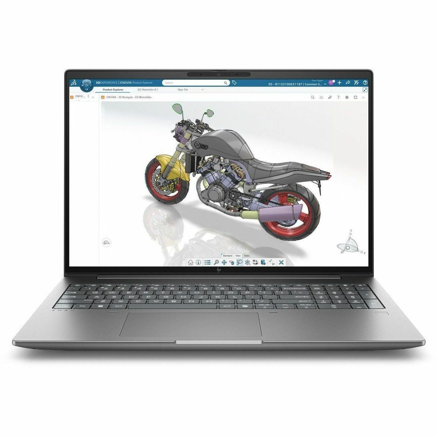 HP ZBook X G2i 16" Touchscreen Copilot+ PC Mobile Workstation - WUXGA - Intel Core Ultra 9 Series 3 386H - 32 GB - 1 TB SSD - Meteor Silver