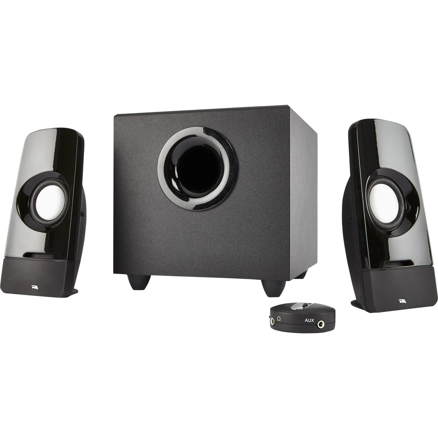 Cyber Acoustics Curve CA-3350 2.1 Speaker System - 25 W RMS