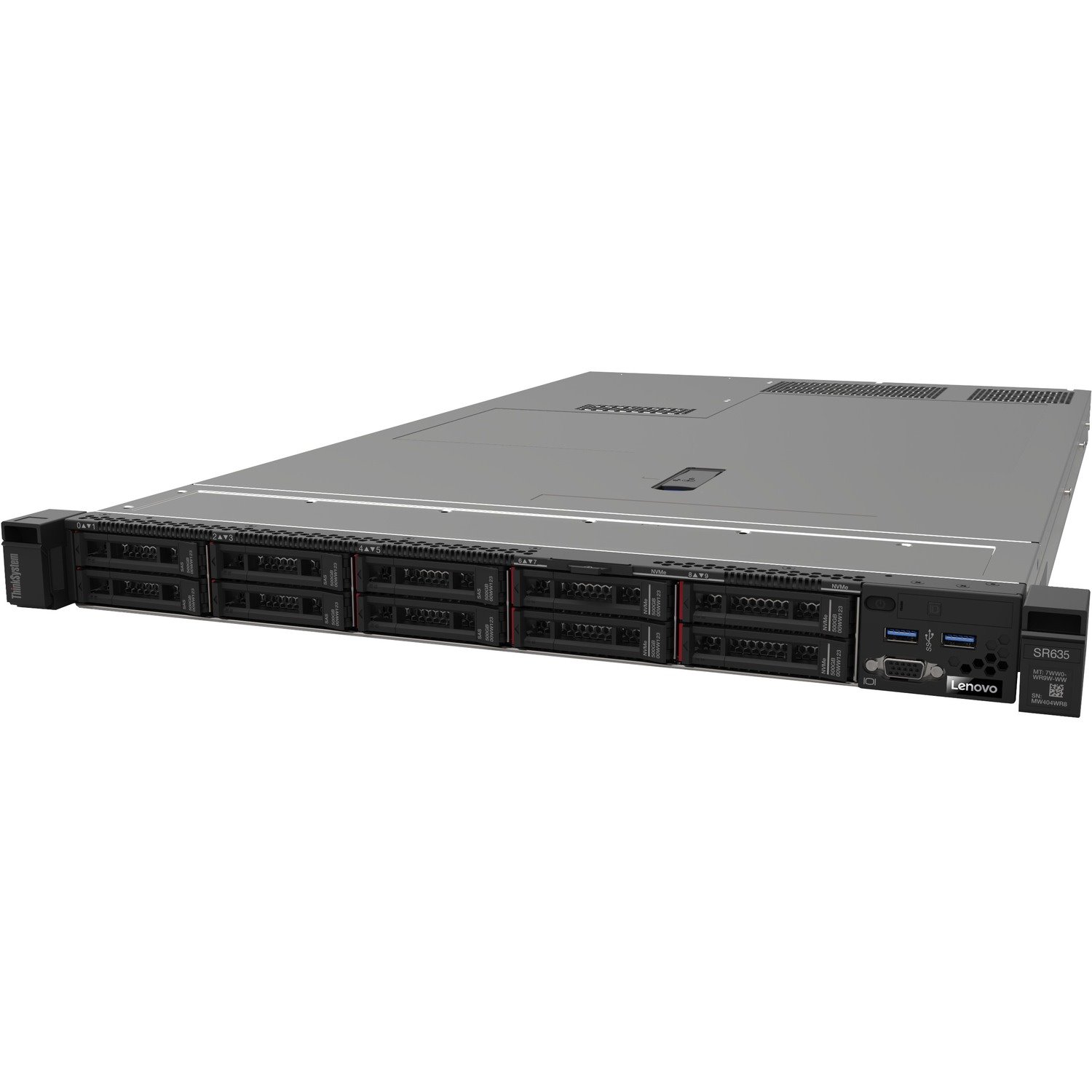 Lenovo ThinkSystem SR635 7Y991006NA 1U Rack Server - 1 x AMD EPYC 7303P 2.40 GHz - 64 GB RAM - 12Gb/s SAS Controller