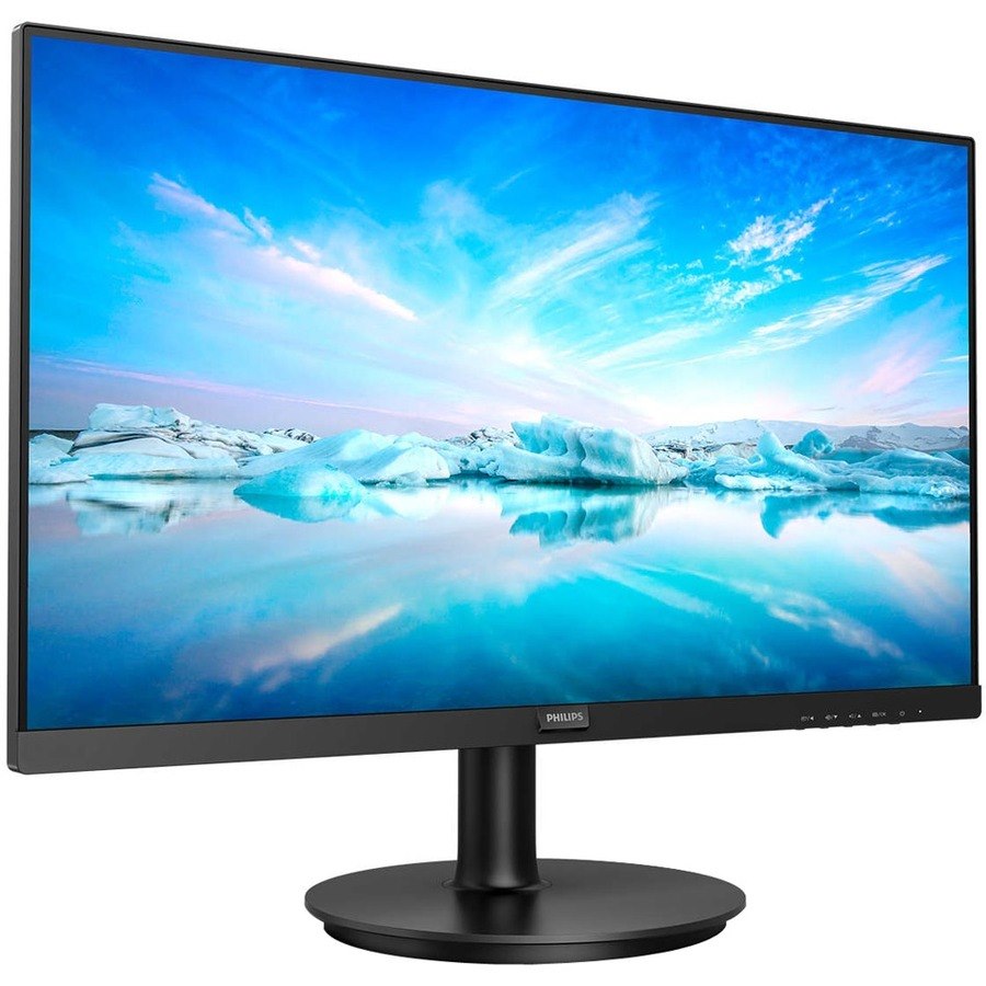 Philips 242V8LA 24" Class Full HD LCD Monitor - 16:9 - Textured Black