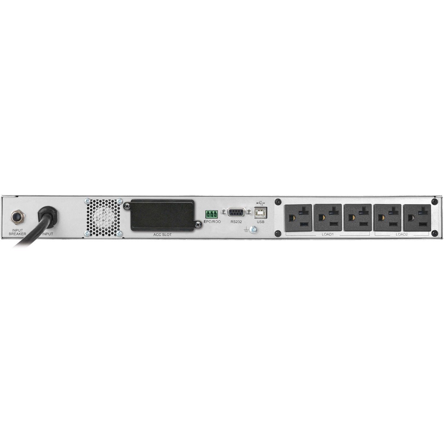 Tripp Lite by Eaton 120V 2000VA 1600W Double-Conversion Smart Online UPS - 5 Outlets, Card Slot, LCD, USB, DB9, 1U Rack