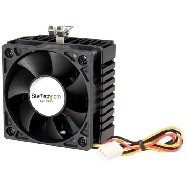 StarTech.com 65x60x45mm Socket 7/370 CPU Cooler Fan w/ Heatsink & TX3 connector - Processor cooler - ( Socket 370, Socket 7 )