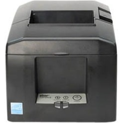 Star Micronics TSP650II Thermal Printer, WLAN, Ethernet, AirPrint - Auto Cutter, External Power Supply Included, Gray