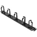 StarTech.com 1U 19in Metal Rackmount Cable Management Panel - Rack cable management kit - 1U