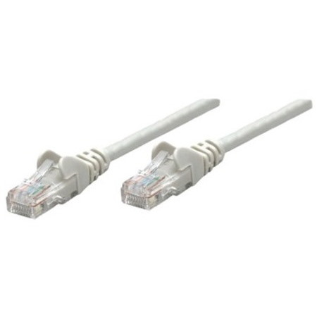 Network Patch Cable, Cat6, 10m, Grey, CCA, U/UTP, PVC, RJ45, Gold Plated Contacts, Snagless, Booted, Lifetime Warranty, Polybag